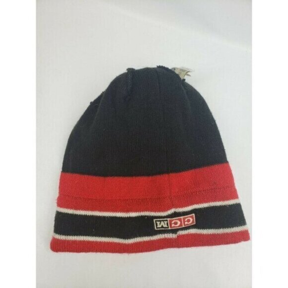 Chicago Blackhawks Toque Beanie Cuffed Knit Hat Pom Pom NHL Logo CCM Hoc… - Picture 6 of 12